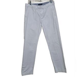 Tommy Hilfiger Men's White Trousers Pants Sz 31X32